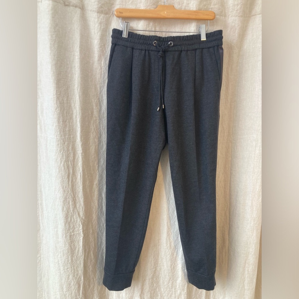 Brunello Cucinelli EUC wool/cotton women’s joggers